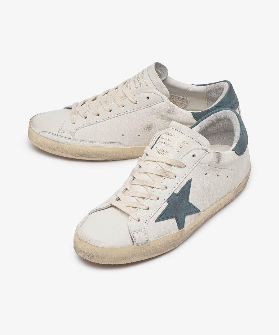 Golden Goose Super-star Green Tab