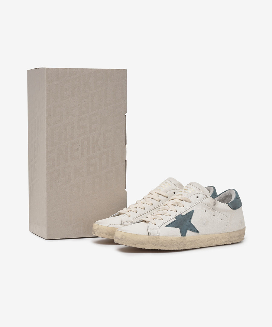 Golden Goose Super-star Green Tab