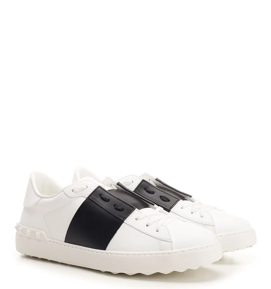 Valentino Garavani Open Sneaker White Black