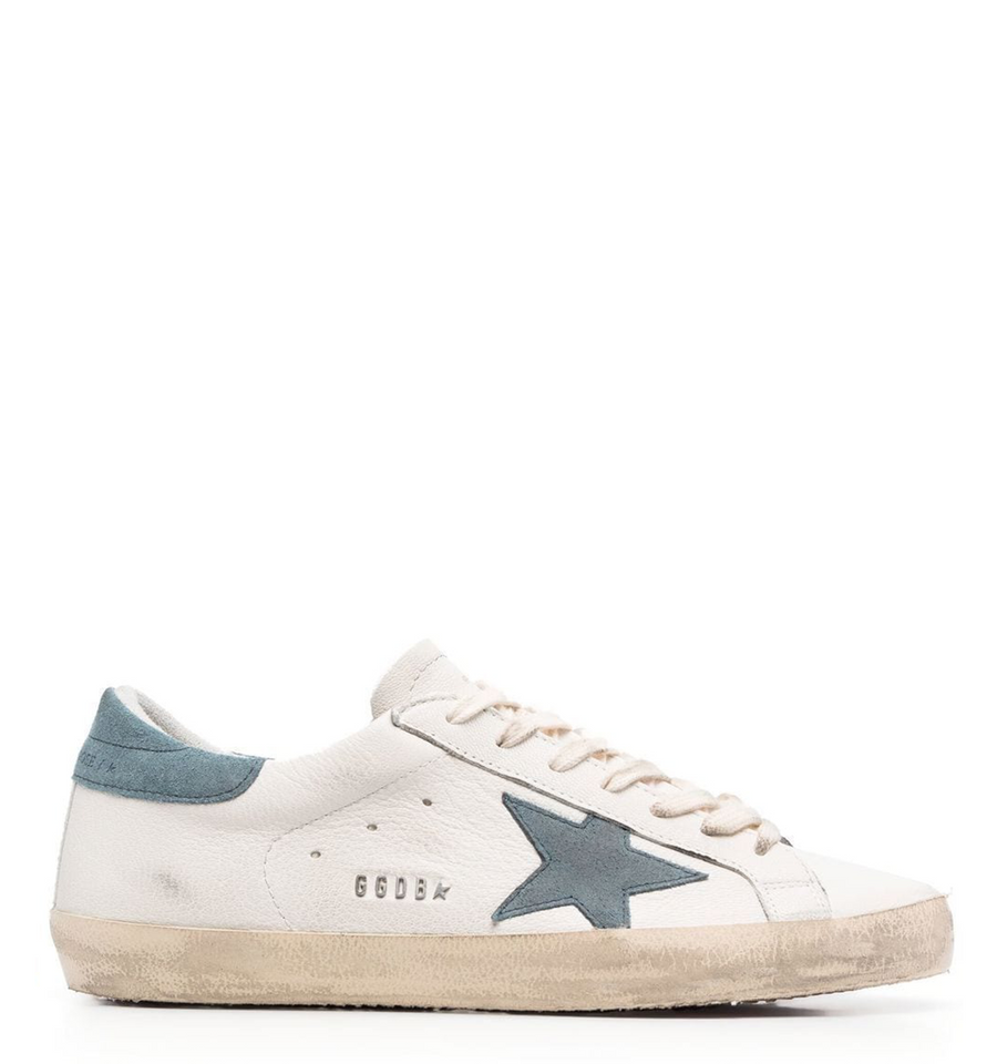 Golden Goose Super-star Green Tab