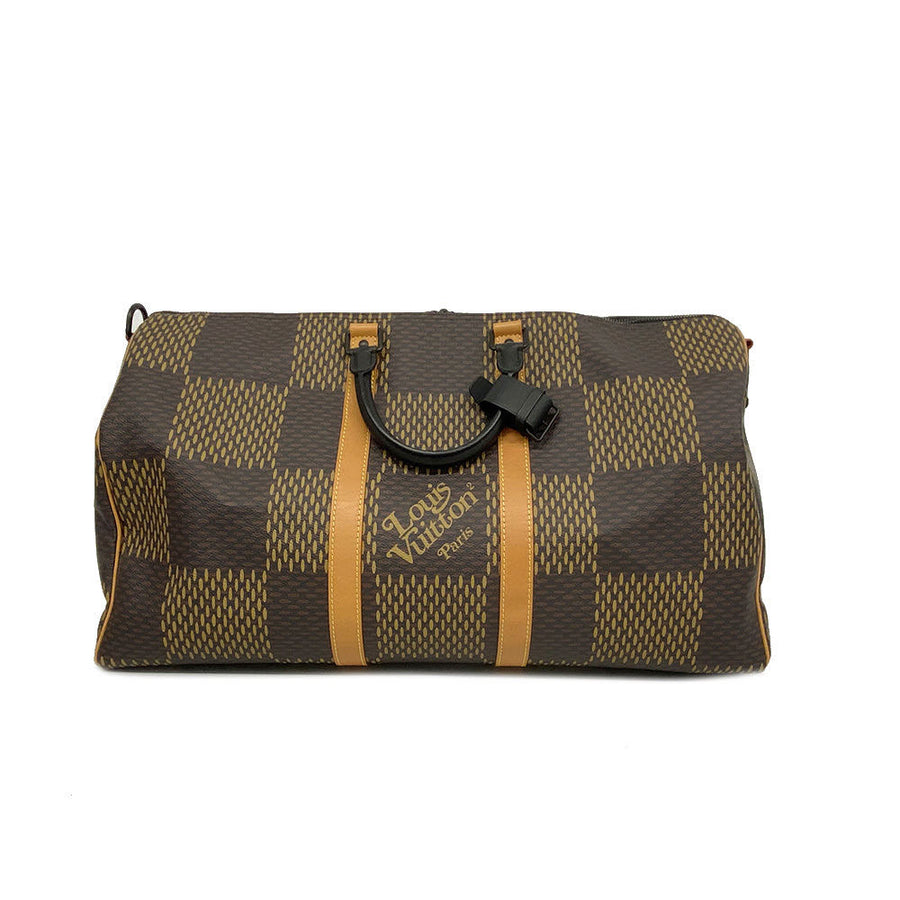 Louis Vuitton x NIGO Keepall Bandouliere (50) Giant Damier Brow