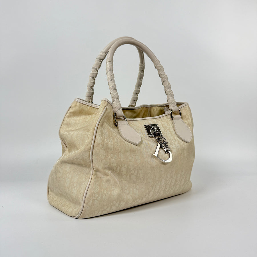 Dior Nylon Lovely Bag 'White Cream'