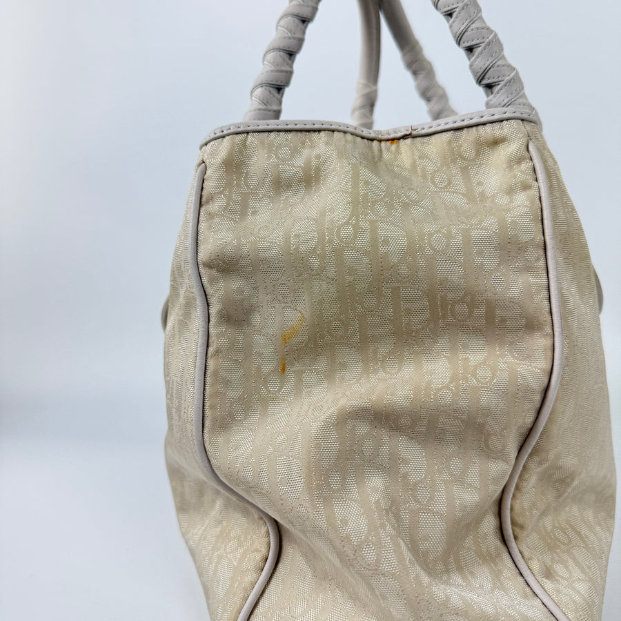 Dior Nylon Lovely Bag 'White Cream'