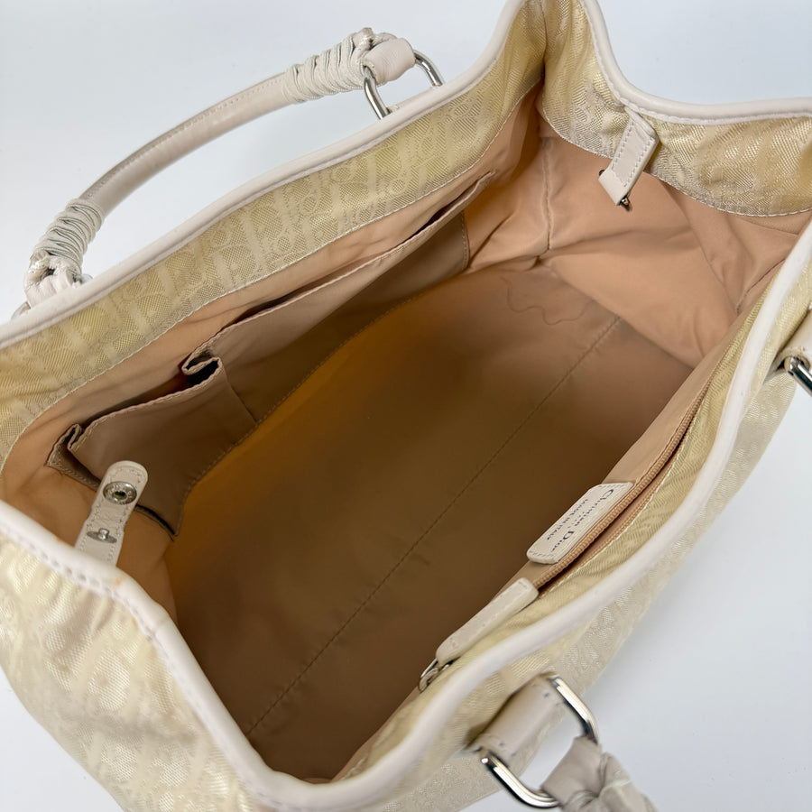 Dior Nylon Lovely Bag 'White Cream'