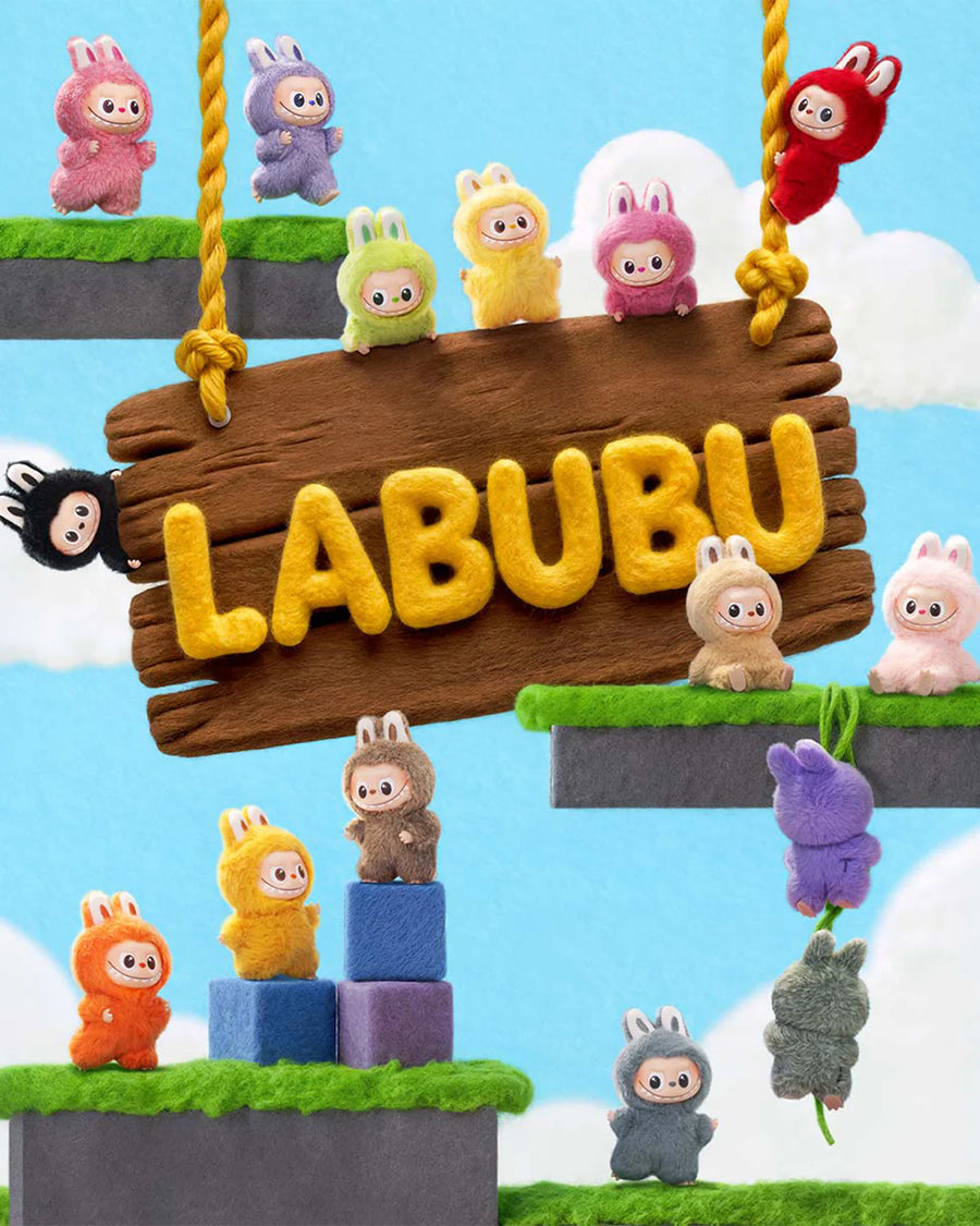 Pop Mart Labubu The Monsters Pin for Love Series Vinyl Plush Pendant Blind Box (N-Z)