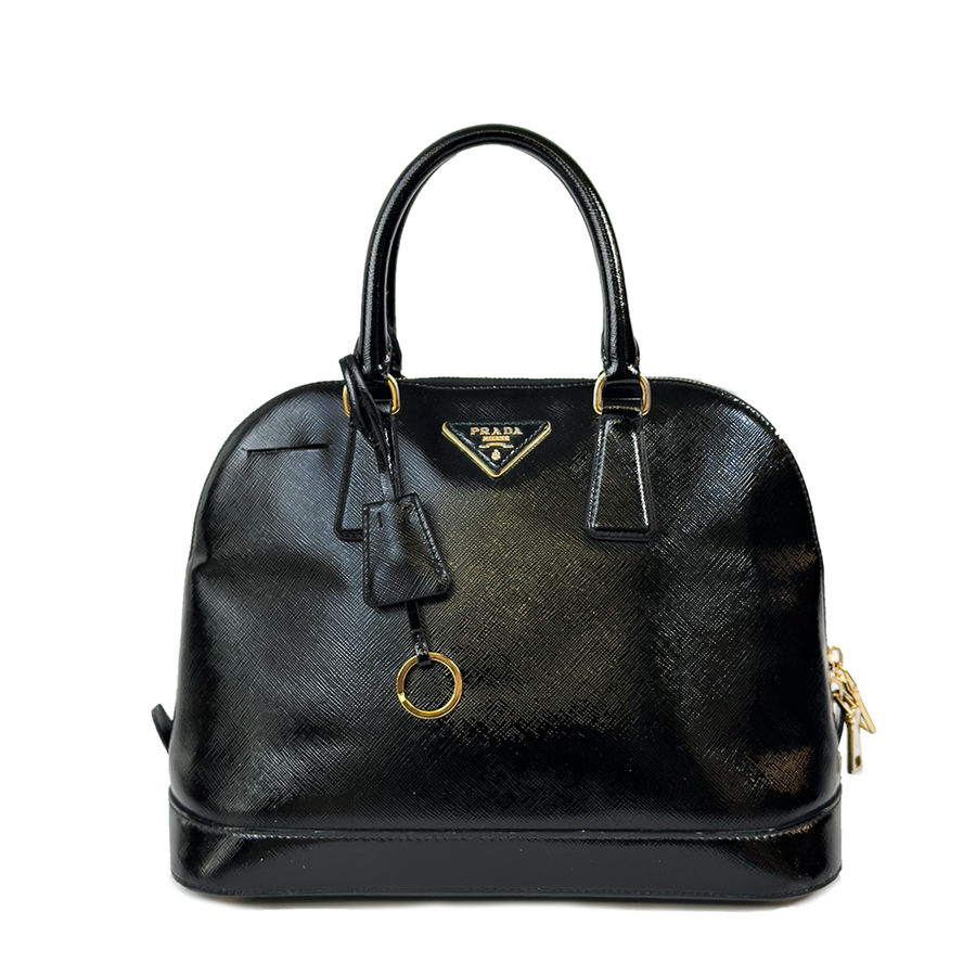 Prada Saffiano Pattern Leather Dome