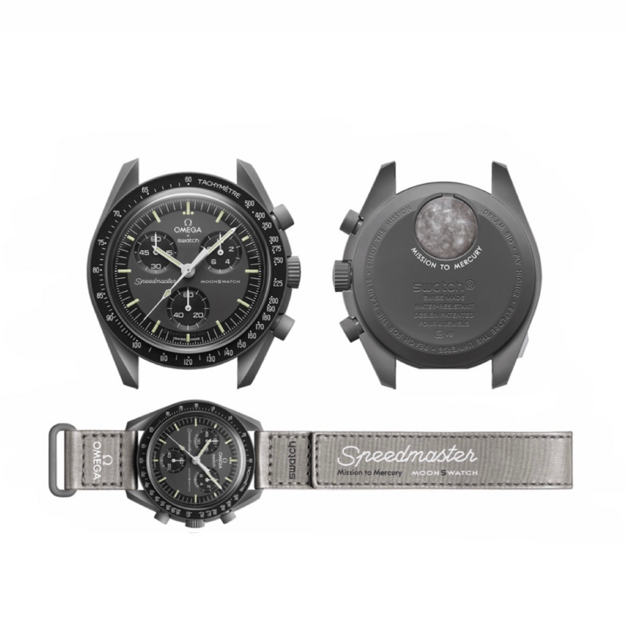 (48H LEVERANS) OMEGA x SWATCH 'MISSION TO MERCURY'