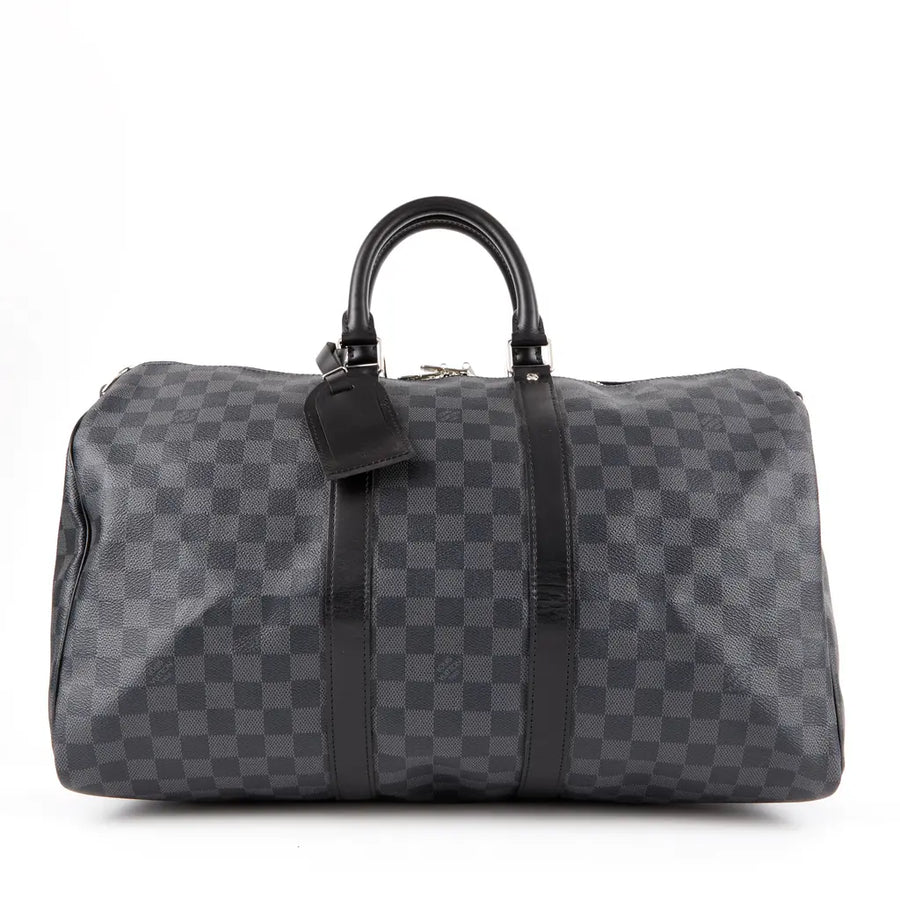 Louis Vuitton Keepall Keepall Damier Graphite (45)