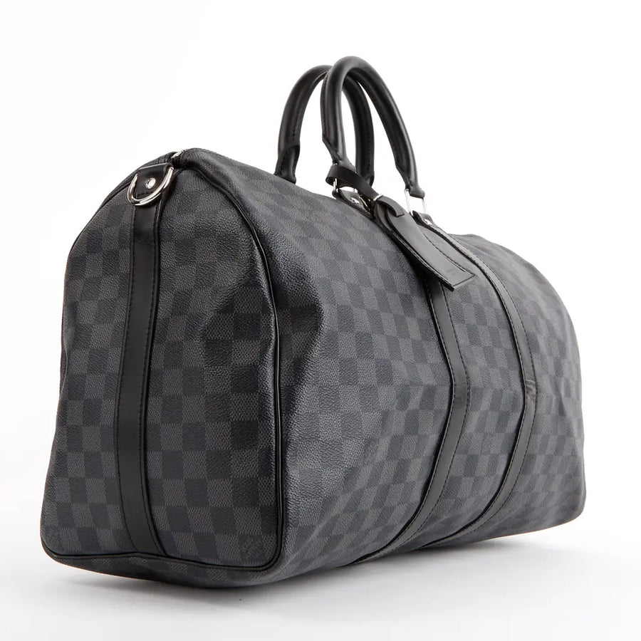 Louis Vuitton Keepall Keepall Damier Graphite (45)