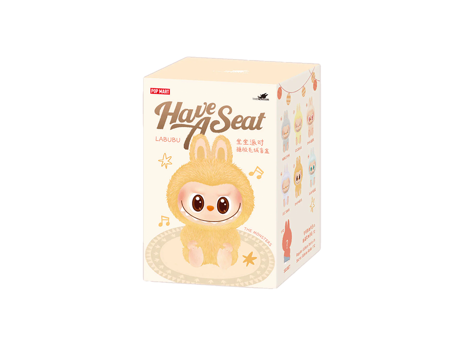 Pop Mart Labubu The Monsters Have a Seat Vinyl Plush Blind Box