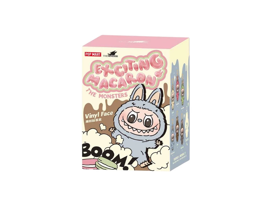 Pop Mart Labubu The Monsters Tasty Macarons Vinyl Face Blind Box