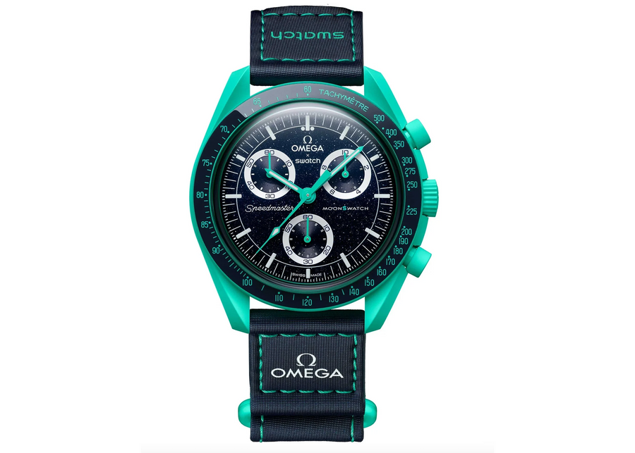 Swatch x Omega Bioceramic Moonswatch Mission On Earth 'Polar Lights'