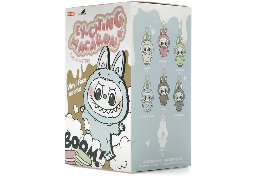Pop Mart Labubu The Monsters Tasty Macarons Vinyl Face Blind Box