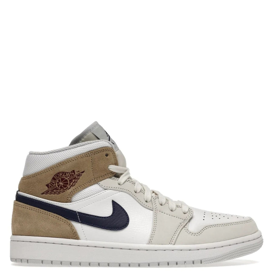 (48H LEVERANS) Air Jordan 1 Mid 'Tan Suede'