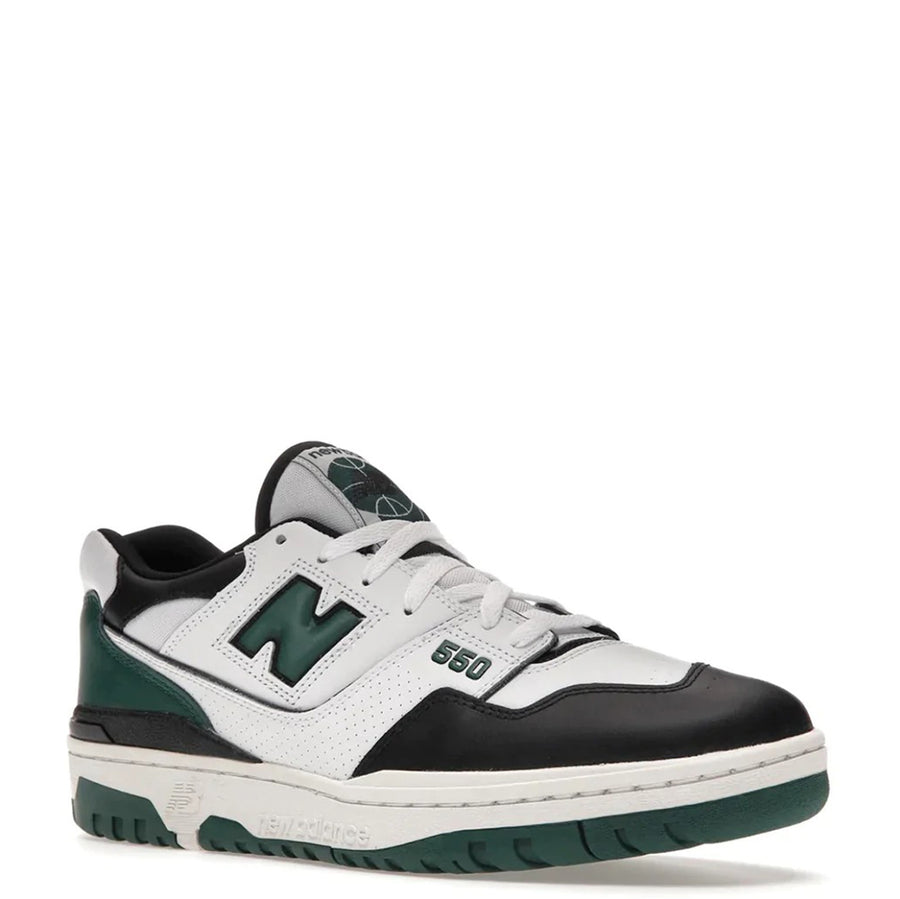(48H LEVERANS) New Balance 550 White Green Black