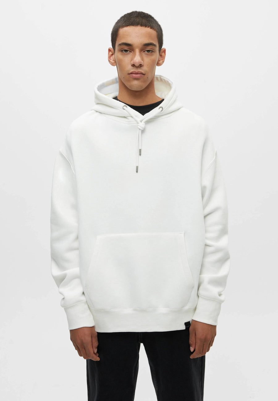 Pull&Bear – Vit huvtröja