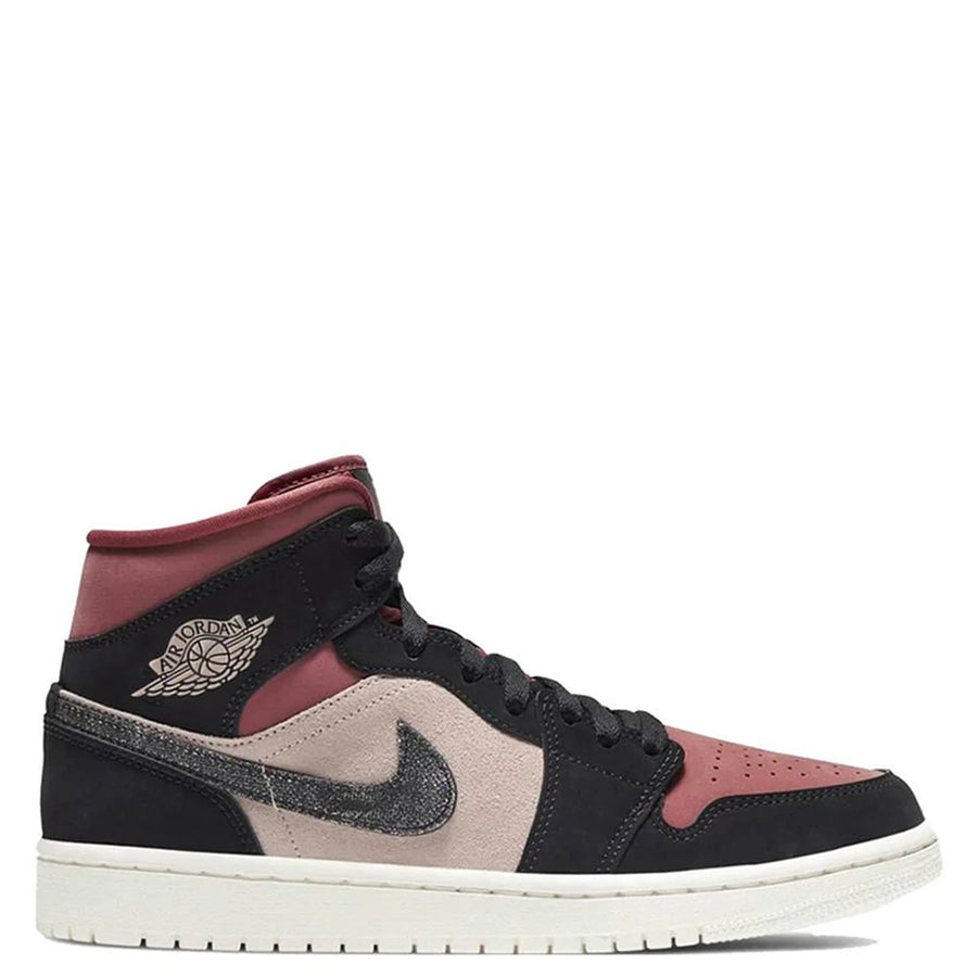 Air Jordan 1 Mid ‘Burgundy Dusty Pink’