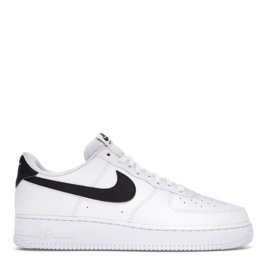 (48H LEVERANS) Nike Air Force 1 Low '07 'White Black Pebbled Leather'